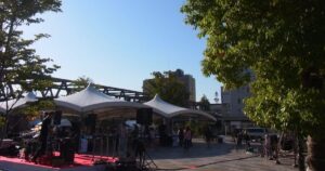 山梨100PAN 左側にサブステージ