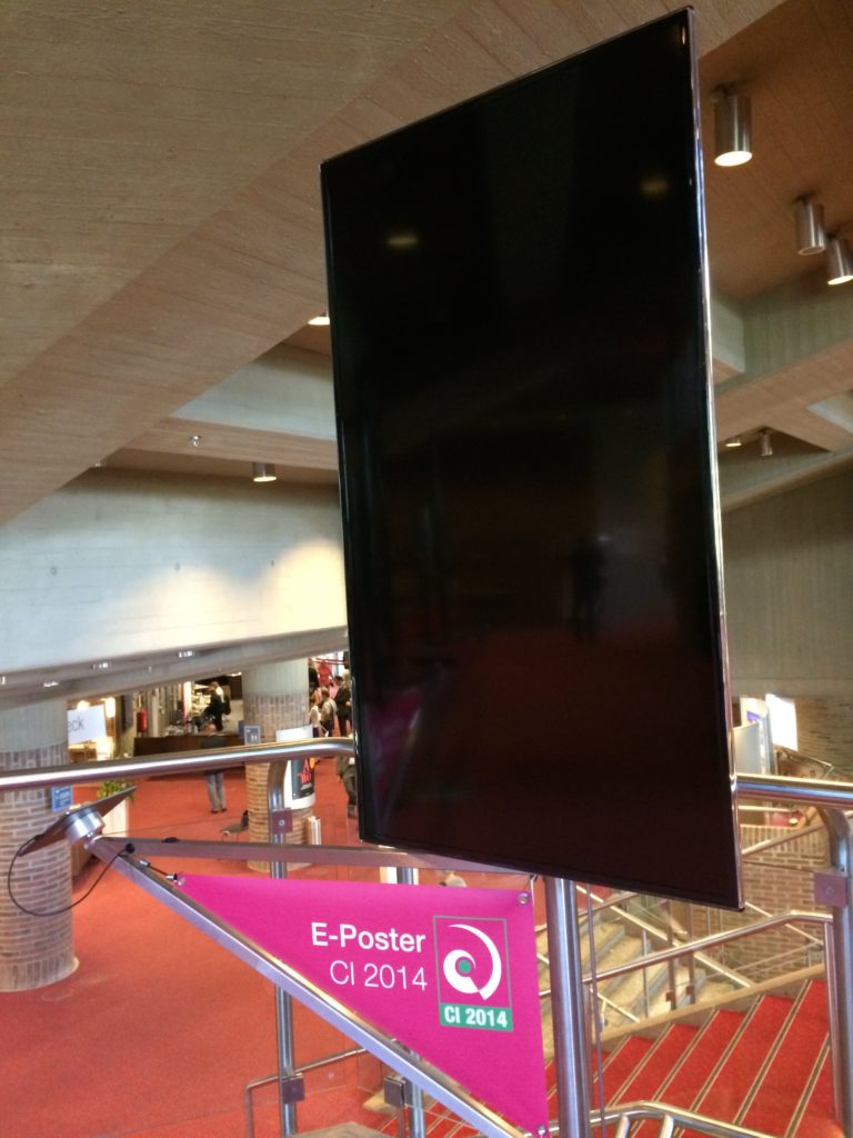 Eポスターの様子