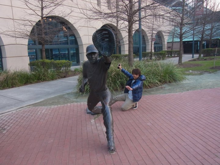 ヒューストンのダウンタウンで2