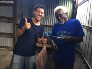 ブッチさんとの写真