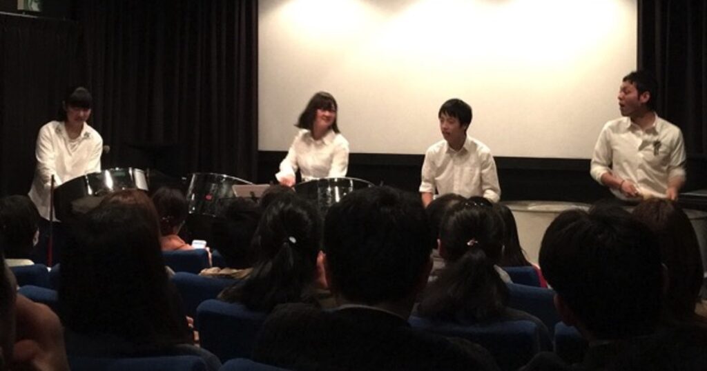 スティールパンの惑星 神戸上映後のライブ