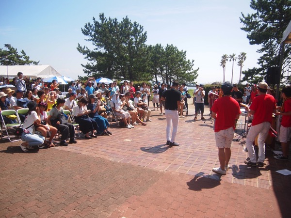 神戸スティールパンカーニバルでエンジンルーム初舞台