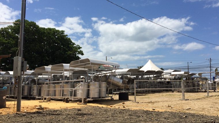 デスペラードスのヤードにて